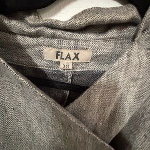 Flax Charcoal Gray Outerwear